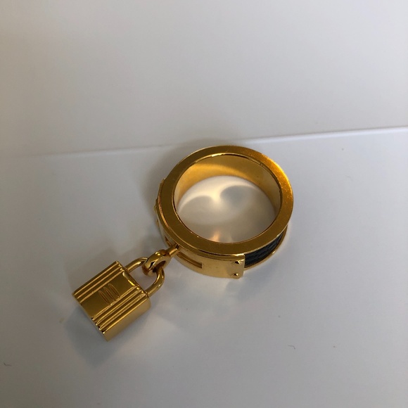 Hermes Jewelry - Hermes Kelly Cadena Scarf Ring